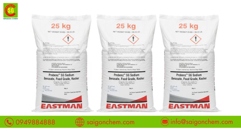 Sodium benzoate là phụ gia giúp ức chế vi sinh vật
